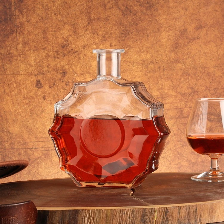 Personalized XO & Brandy Glass Bottle